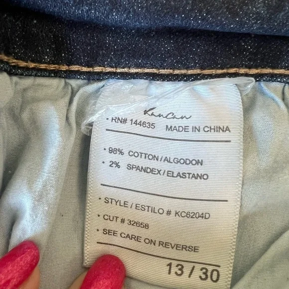 KANCAN Nala Mid Rise Ankle Skinny Jeans|13/30 - Picture 9 of 9